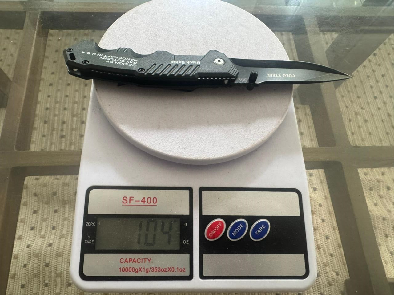 Black Sable Outdoor Folding Utility Tool – Stainless Steel Camping Gear for Adventure & EDC