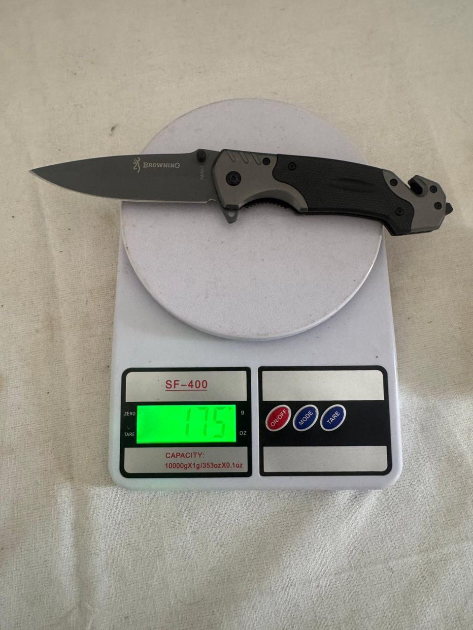 Browning Tactical Folding Knife – Sharp Stainless Steel Blade for Hunting, Camping, Adventure & Outdoor EDC
