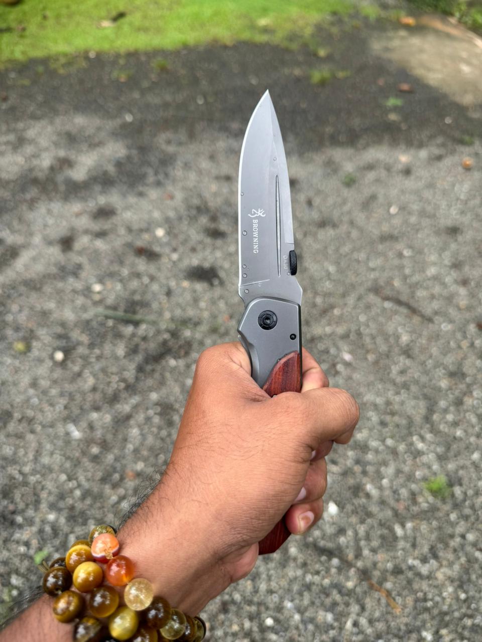 Browning Tactical Folding Knife – Sharp Stainless Steel Blade for Hunting, Camping, Adventure & Outdoor EDC