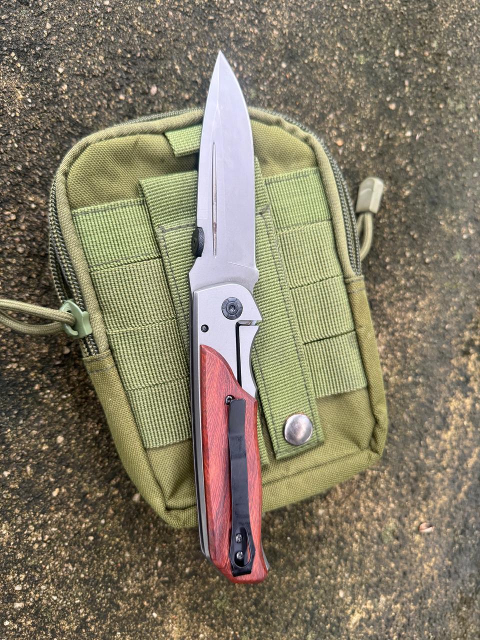 Browning Tactical Folding Knife – Sharp Stainless Steel Blade for Hunting, Camping, Adventure & Outdoor EDC