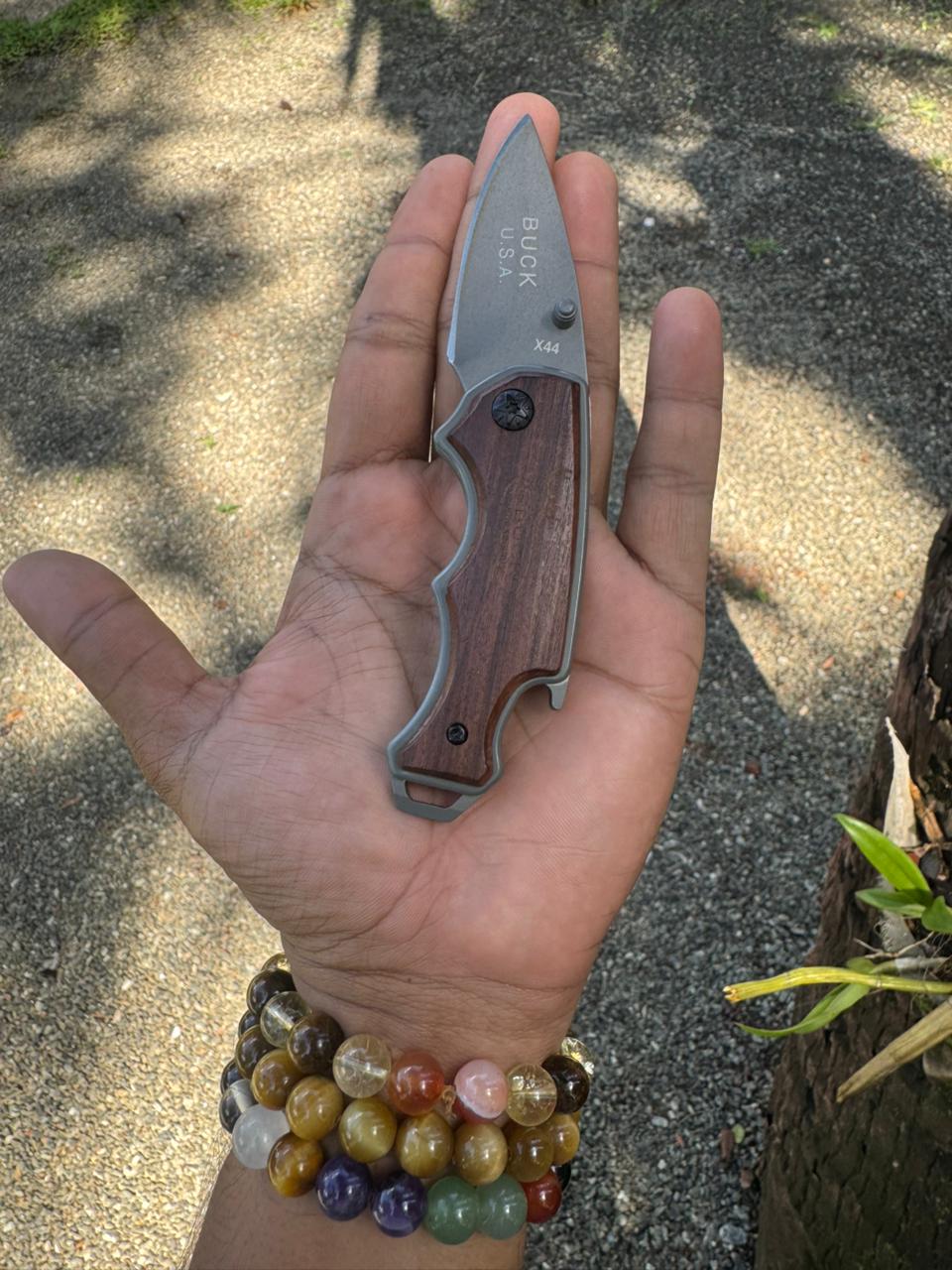 Buck Tactical Folding Small Knife – Sharp Stainless Steel Blade for Camping, Adventure & Outdoor EDC Tool