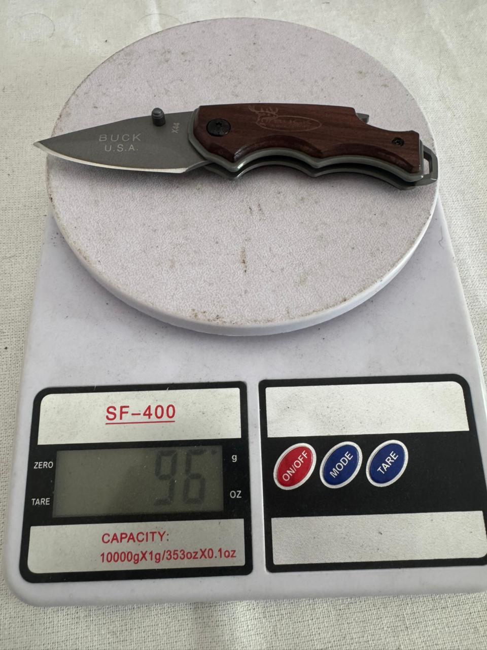 Buck Tactical Folding Small Knife – Sharp Stainless Steel Blade for Camping, Adventure & Outdoor EDC Tool
