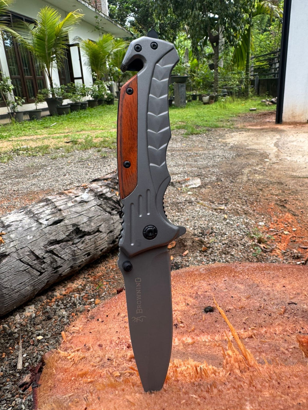 Browning Tactical Folding Knife – Sharp Stainless Steel Blade for Camping, Adventure & Outdoor EDC