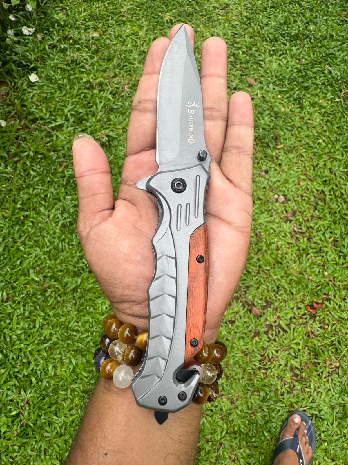Browning Tactical Folding Knife – Sharp Stainless Steel Blade for Camping, Adventure & Outdoor EDC