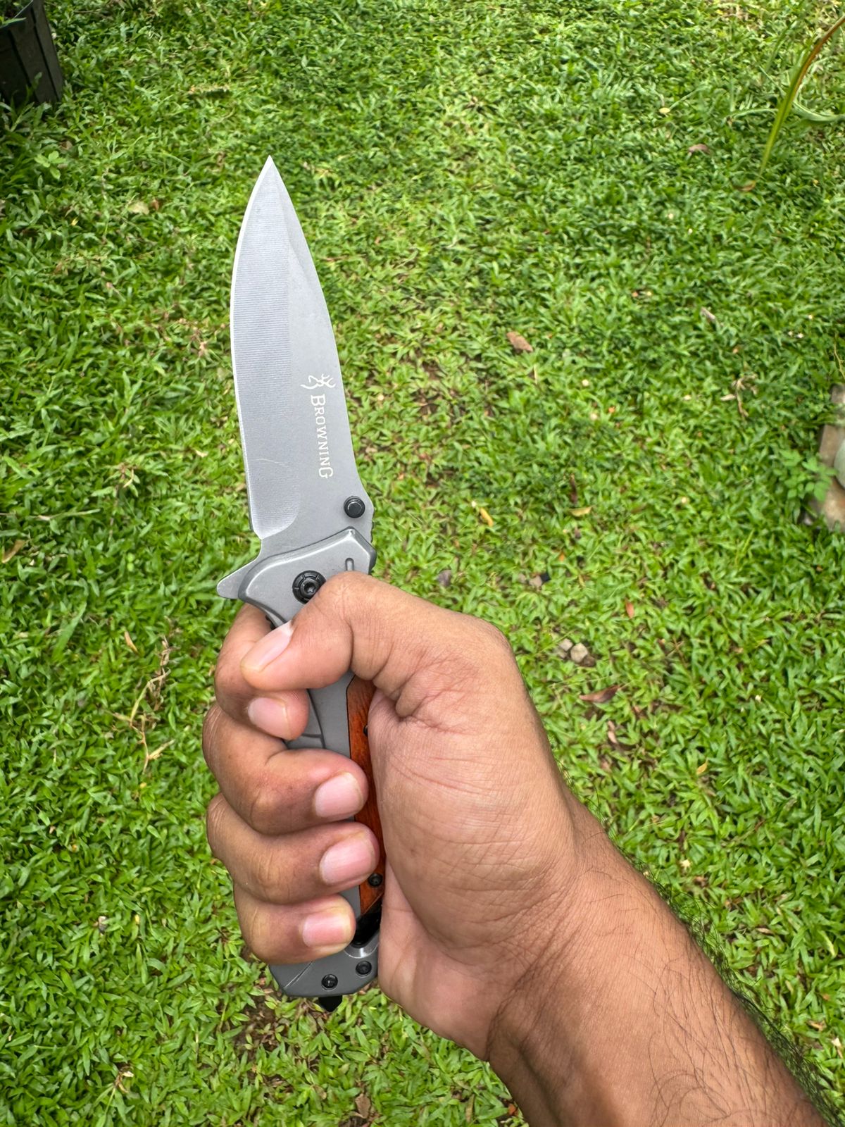 Browning Tactical Folding Knife – Sharp Stainless Steel Blade for Camping, Adventure & Outdoor EDC