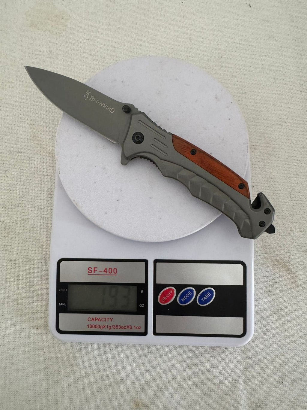 Browning Tactical Folding Knife – Sharp Stainless Steel Blade for Camping, Adventure & Outdoor EDC