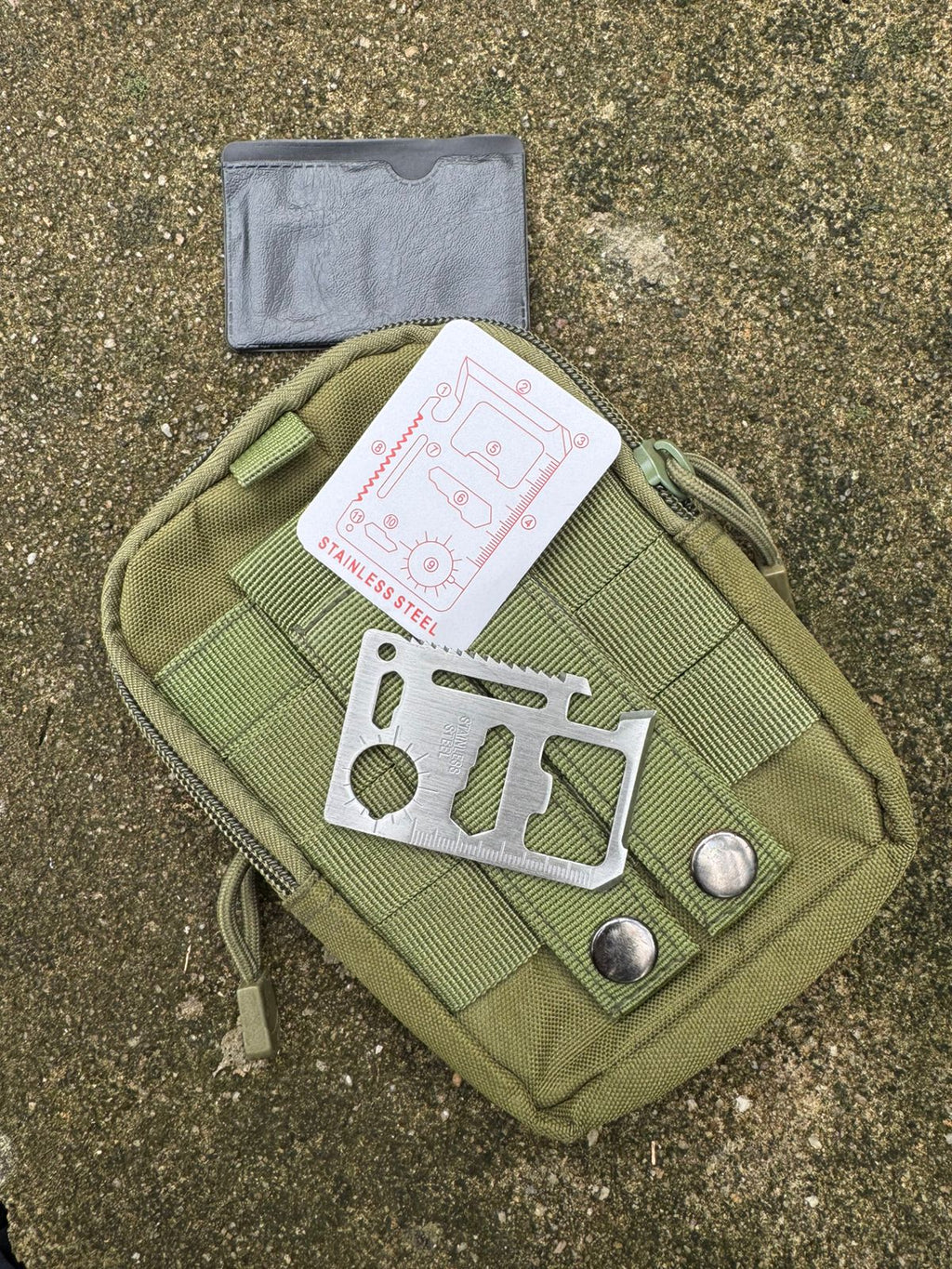 Multipurpose Survival Pocket Tool- Stain Steel
