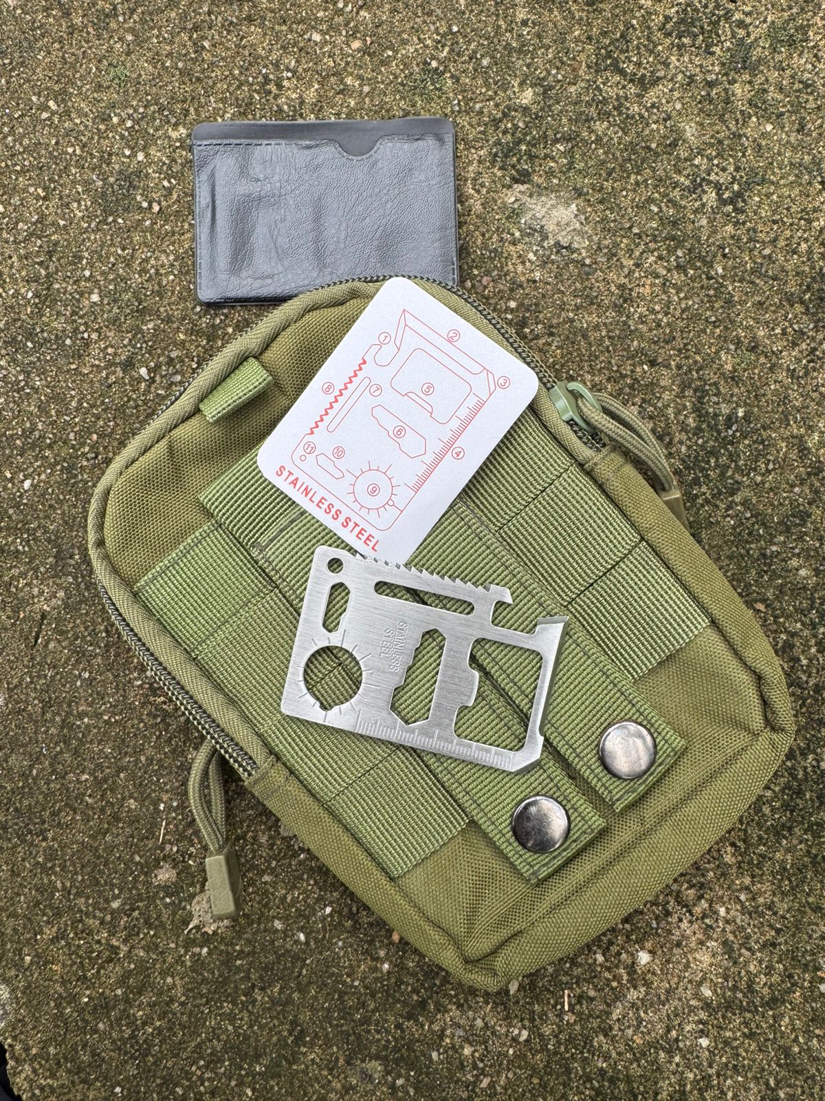 Multipurpose Survival Pocket Tool- Stain Steel