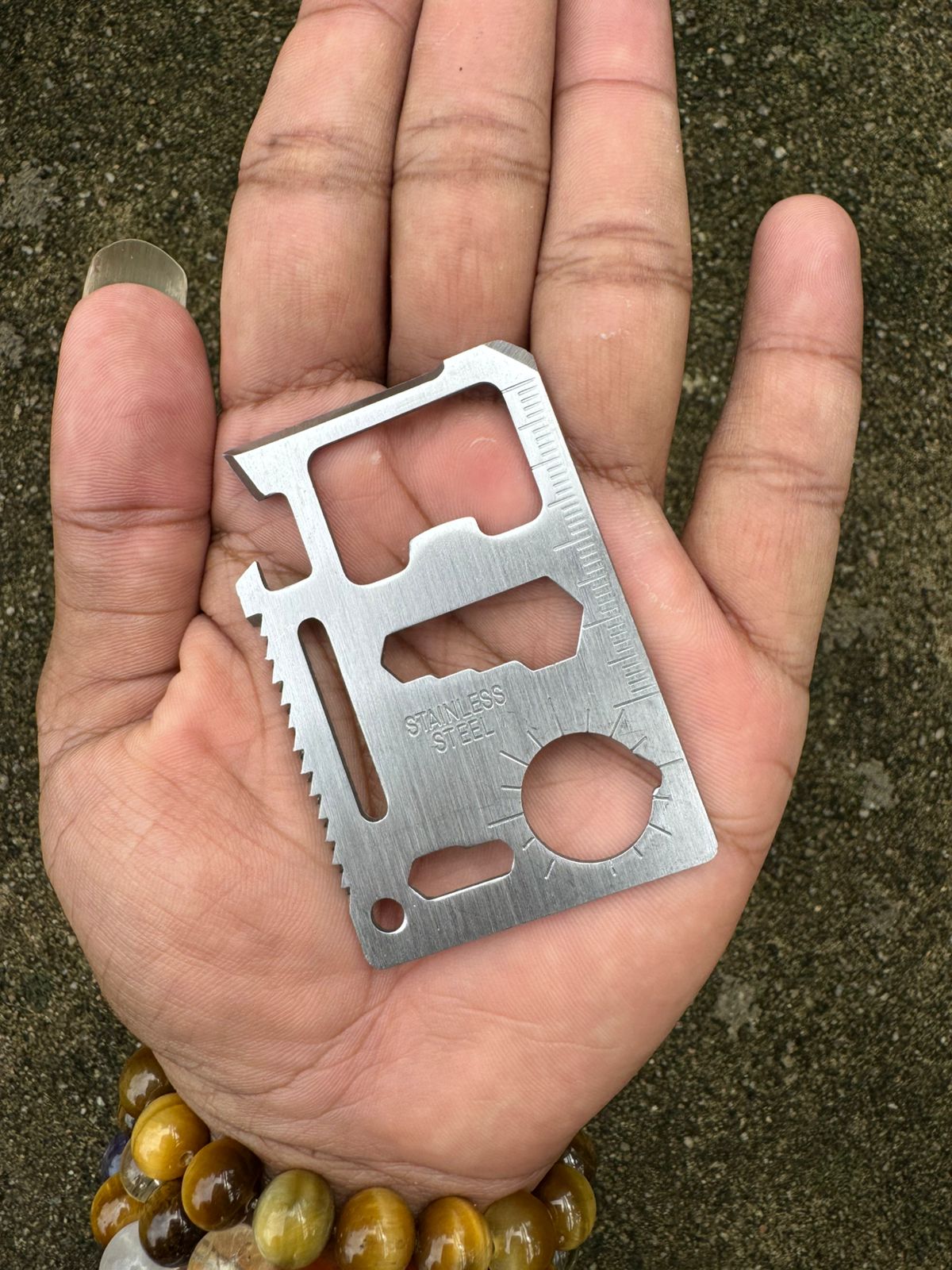 Multipurpose Survival Pocket Tool- Stain Steel