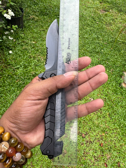 Browning Outdoor Folding Utility Tool – Black Color Stainless Steel Gear for Camping, Adventure & EDC